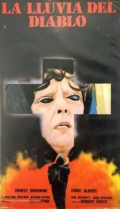 The Devil&#039;s Rain - Spanish VHS movie cover
