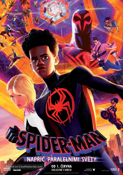 Spider-Man: Across the Spider-Verse - Czech Movie Poster