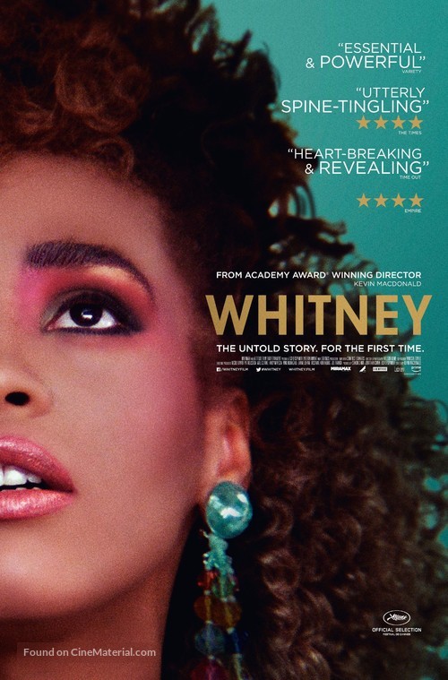 Whitney - British Movie Poster