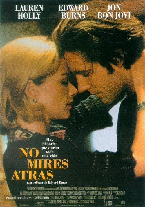 No Looking Back - Spanish Movie Poster