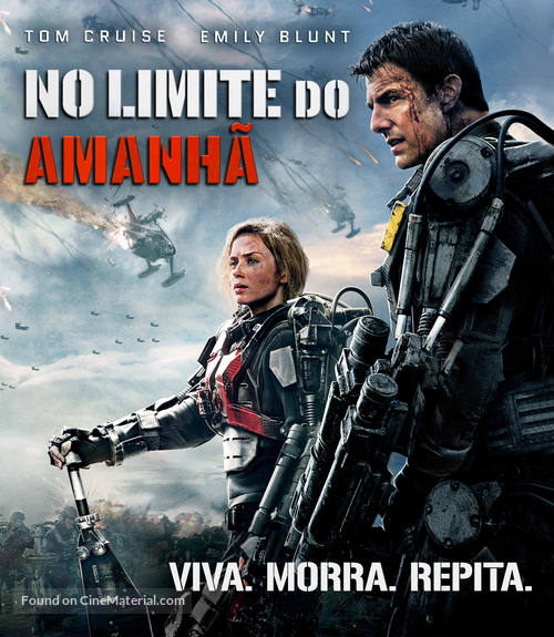 Edge of Tomorrow - Brazilian Movie Cover