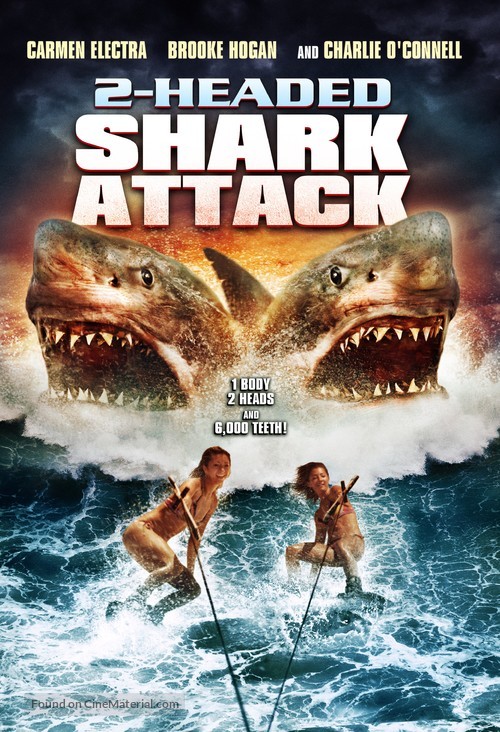 2 Headed Shark Attack - DVD movie cover