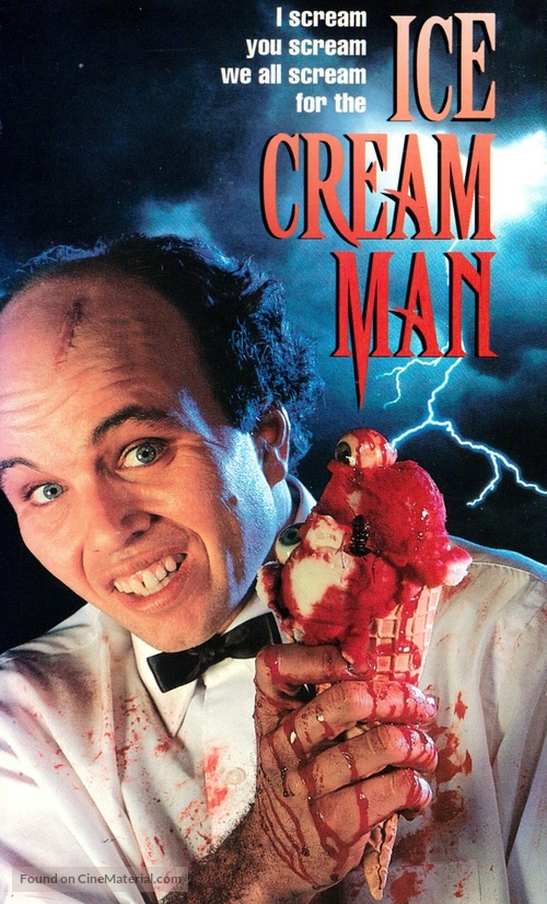 Ice Cream Man - VHS movie cover