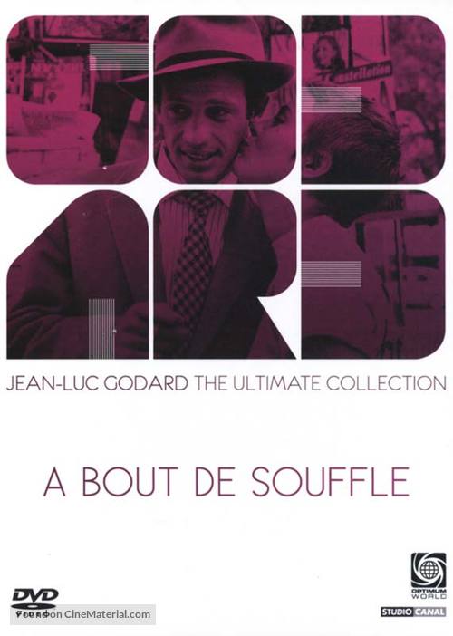 &Agrave; bout de souffle - British DVD movie cover