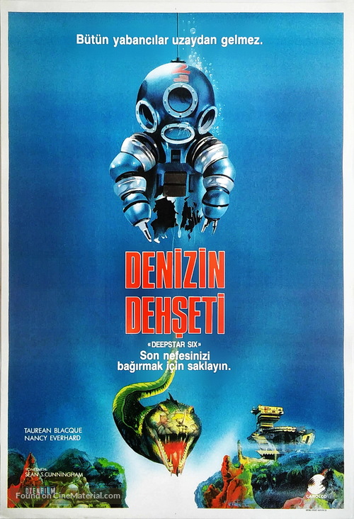 DeepStar Six - Turkish Movie Poster