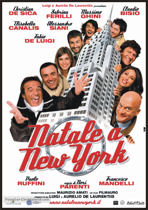 Natale a New York - Italian poster