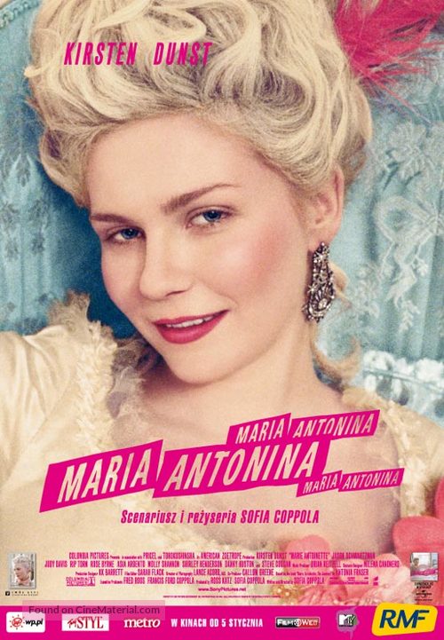 Marie Antoinette - Polish Movie Poster
