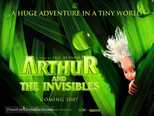 Arthur et les Minimoys - British Movie Poster