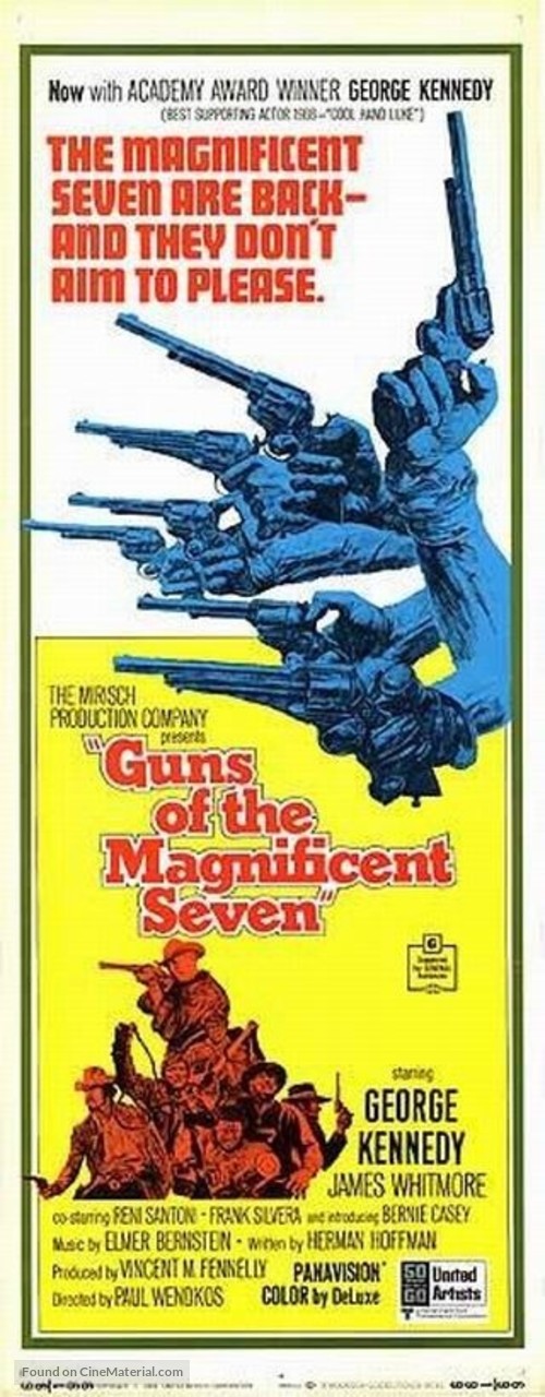 Guns of the Magnificent Seven - Movie Poster