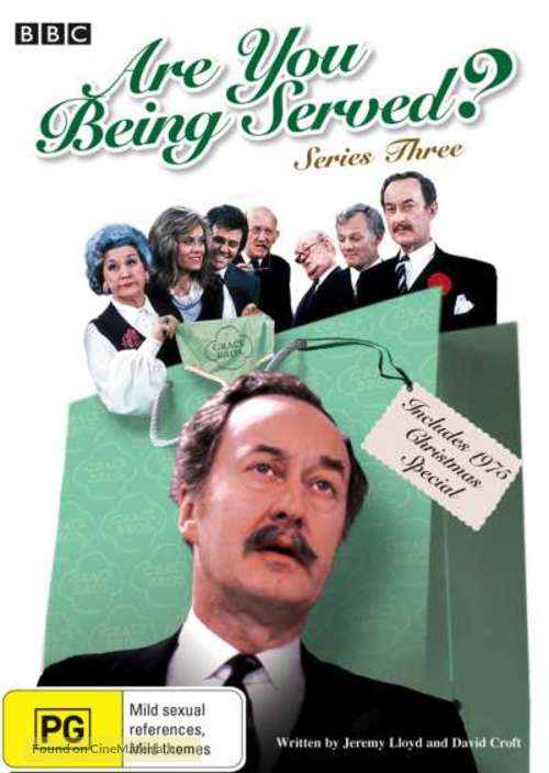 &quot;Are You Being Served?&quot; - Australian DVD movie cover