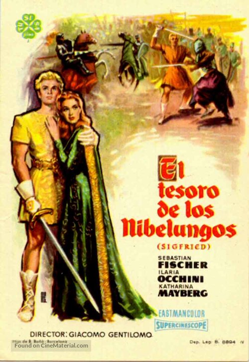 Sigfrido - Spanish Movie Poster