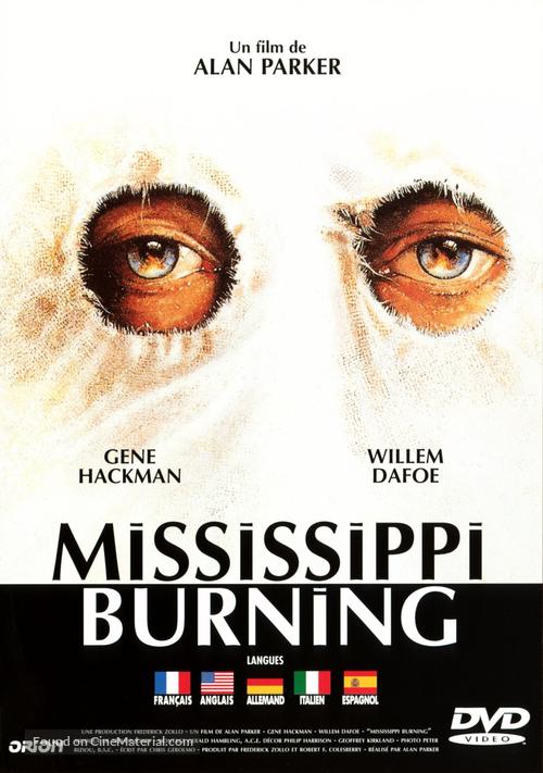 Mississippi Burning - Spanish DVD movie cover