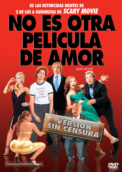 Date Movie - Argentinian DVD movie cover