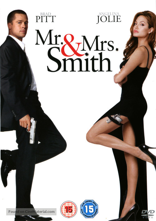 Mr. &amp; Mrs. Smith - British Movie Cover