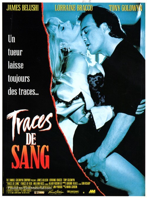 Traces of Red - French Movie Poster