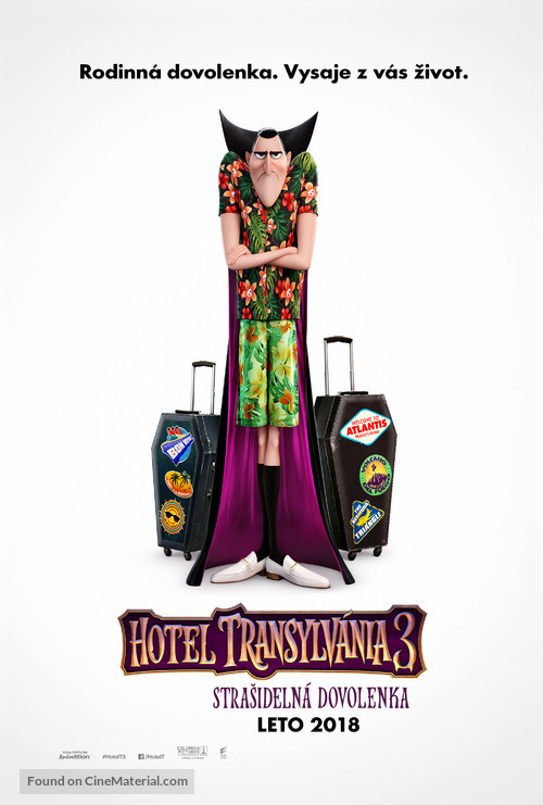 Hotel Transylvania 3: Summer Vacation - Slovak Movie Poster