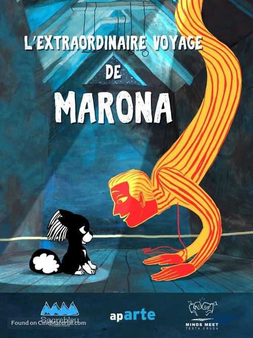 L&#039;extraordinaire voyage de Marona - French Movie Cover