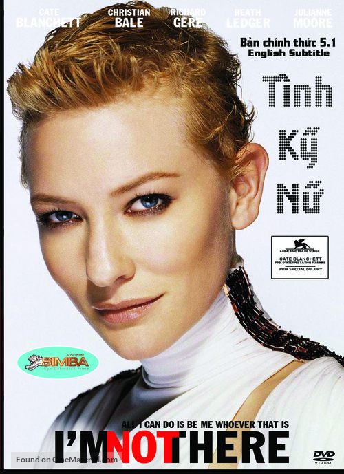 I&#039;m Not There - Vietnamese DVD movie cover