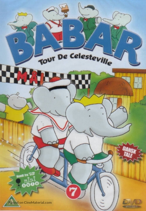 &quot;Babar&quot; - Danish DVD movie cover