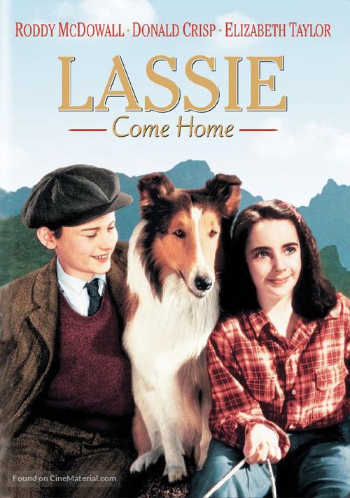 Lassie Come Home - DVD movie cover