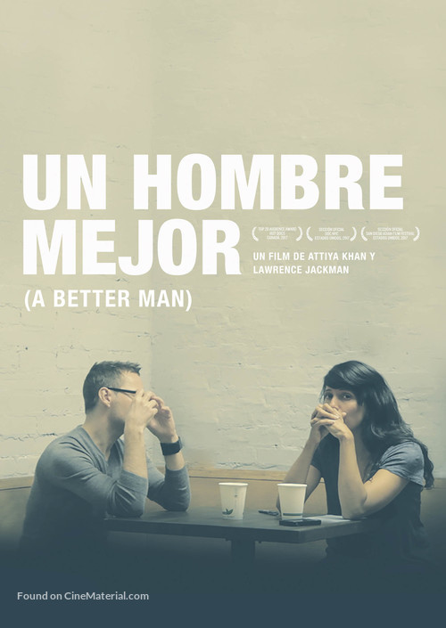 A Better Man - Spanish Movie Poster