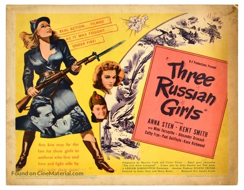 Three Russian Girls - Movie Poster