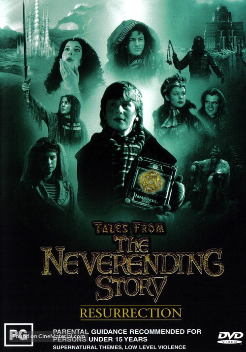 &quot;Tales from the Neverending Story&quot; - Australian DVD movie cover