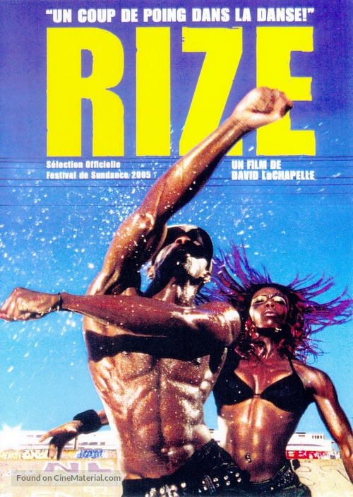 Rize - Belgian DVD movie cover