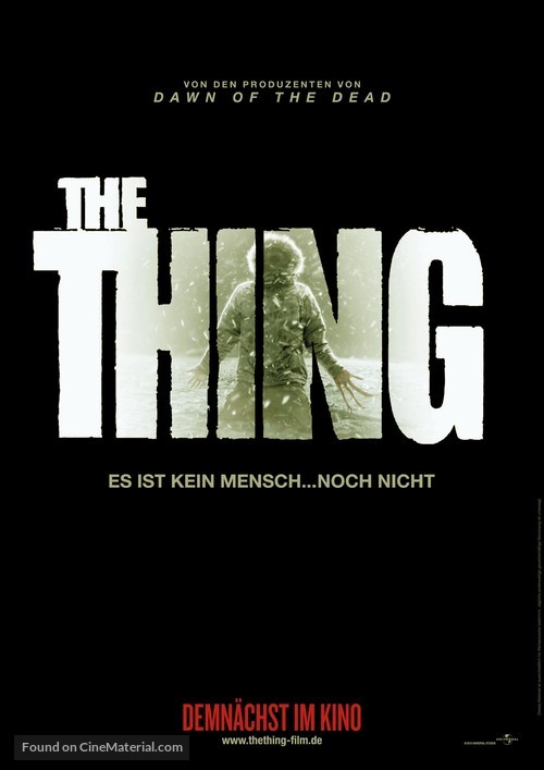 The Thing - German Movie Poster