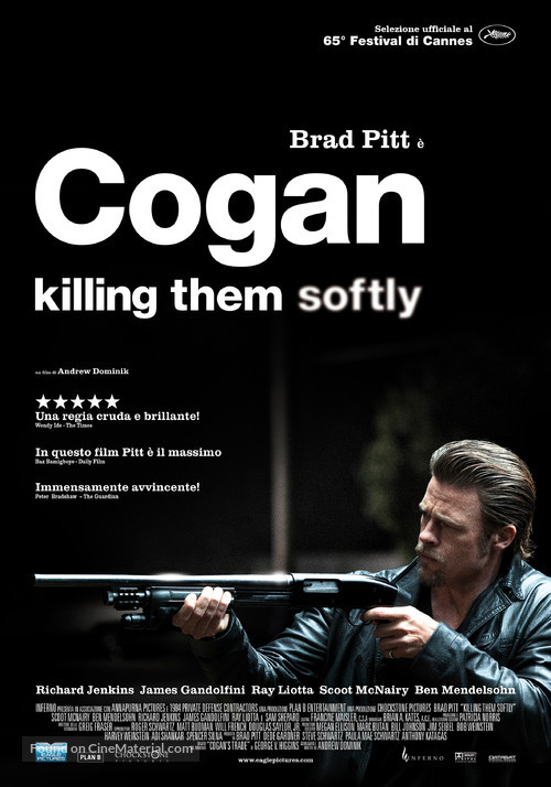 Killing Them Softly - Italian Movie Poster