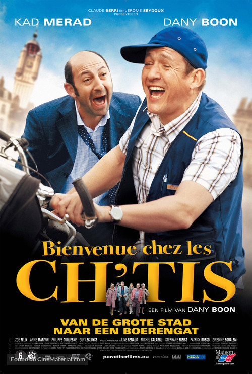 Bienvenue chez les Ch&#039;tis - Dutch Movie Poster