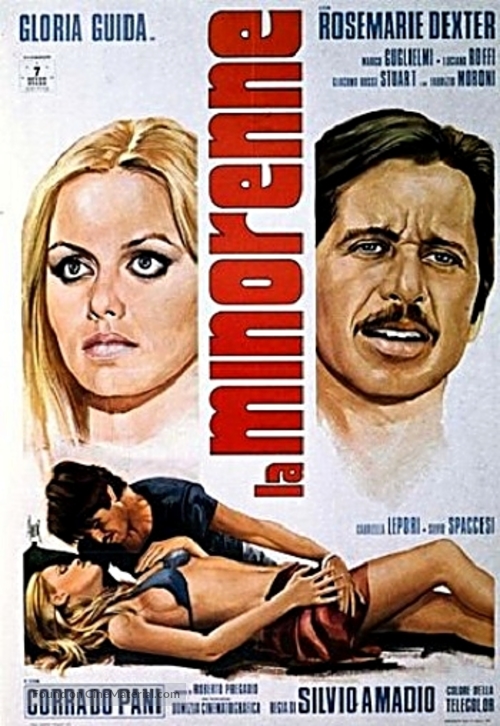 La minorenne - Italian Movie Poster