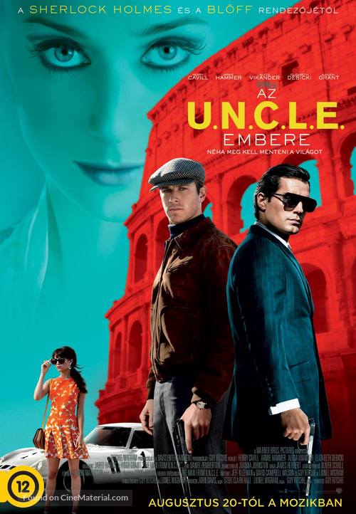 The Man from U.N.C.L.E. - Hungarian Movie Poster