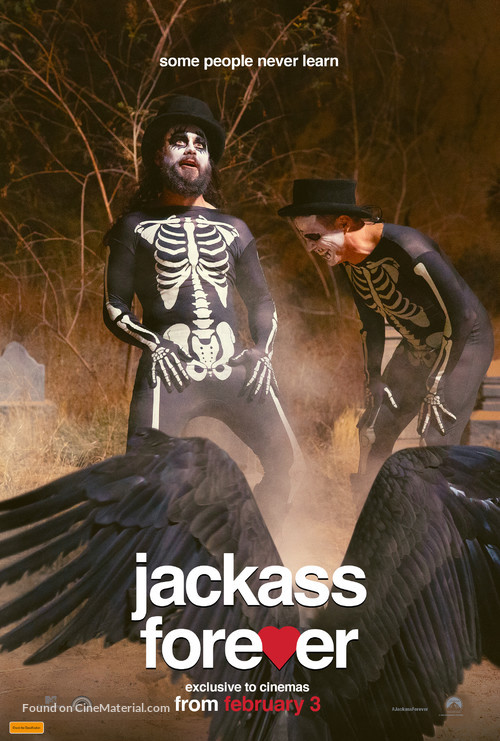 Jackass Forever - Australian Movie Poster