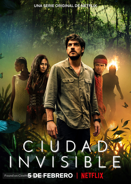 Cidade Invis&iacute;vel - Spanish Movie Poster