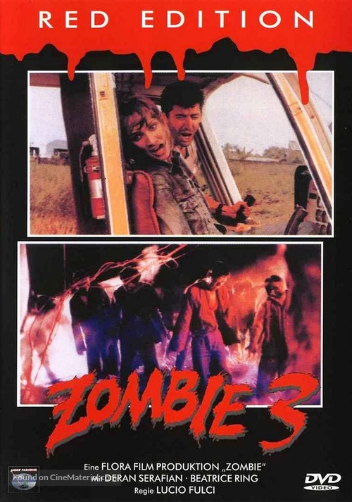 Zombi 3 - German DVD movie cover
