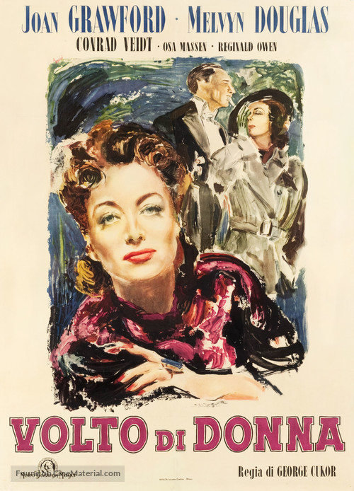 A Woman&#039;s Face - Italian Movie Poster