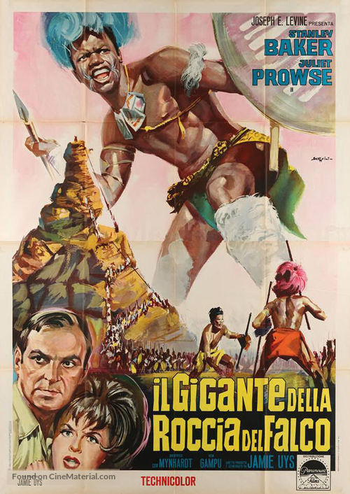 Dingaka - Italian Movie Poster