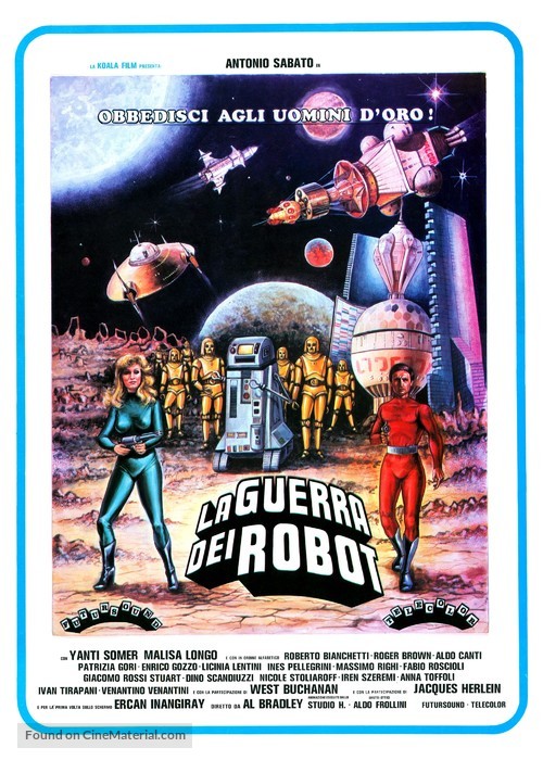 La guerra dei robot - Italian Movie Poster