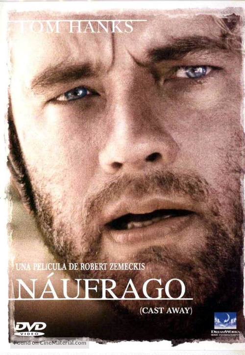 Cast Away - Argentinian DVD movie cover