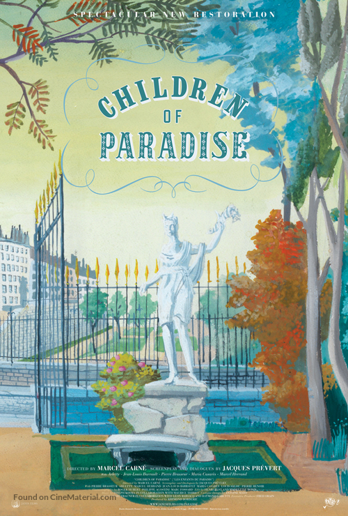 Les enfants du paradis - Re-release movie poster