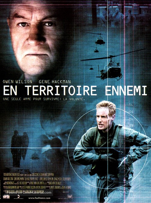 Behind Enemy Lines - French Movie Poster