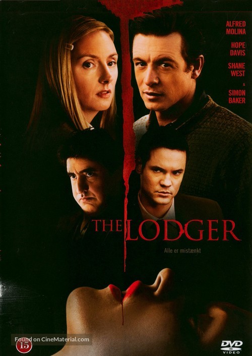 The Lodger - Danish DVD movie cover