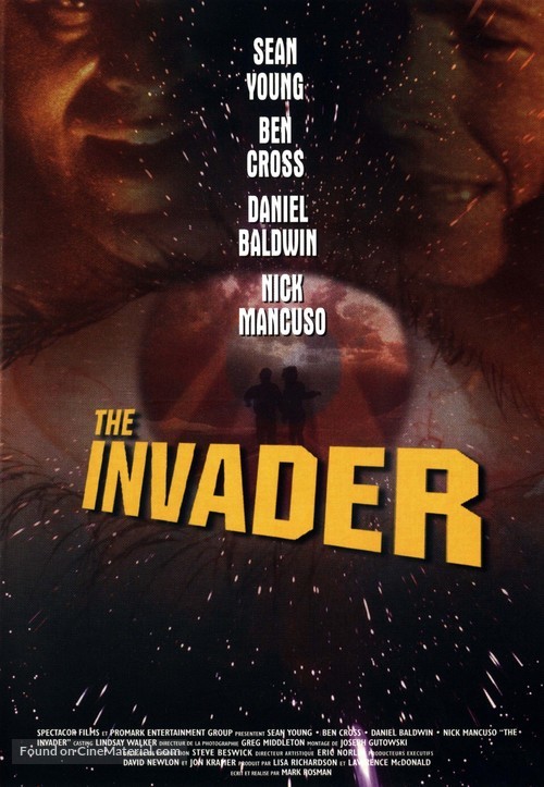 The Invader - French DVD movie cover