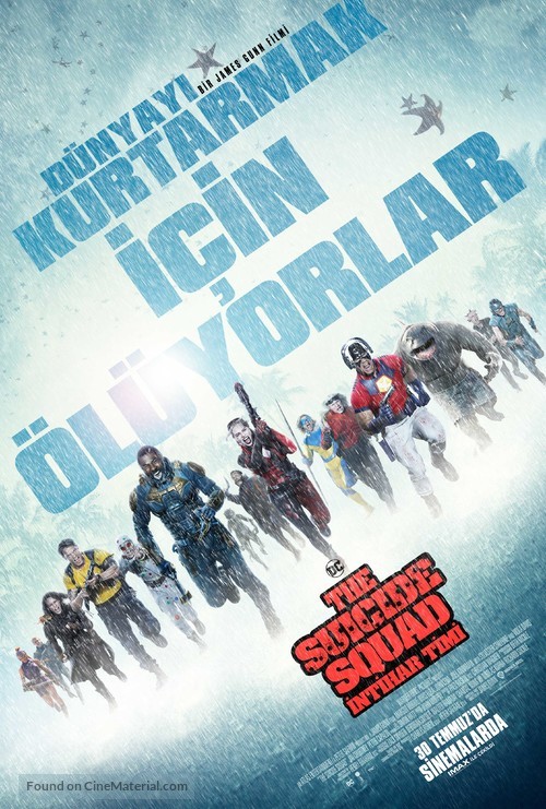 The Suicide Squad - Turkish Movie Poster