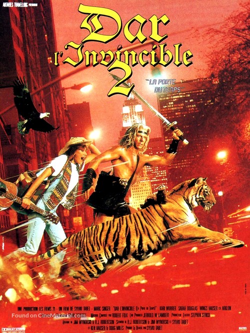 Beastmaster 2: Through the Portal of Time - French Movie Poster