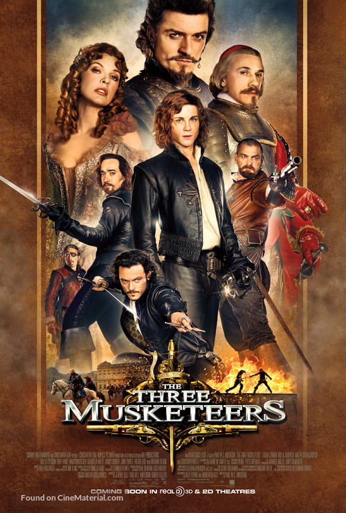The Three Musketeers - Movie Poster