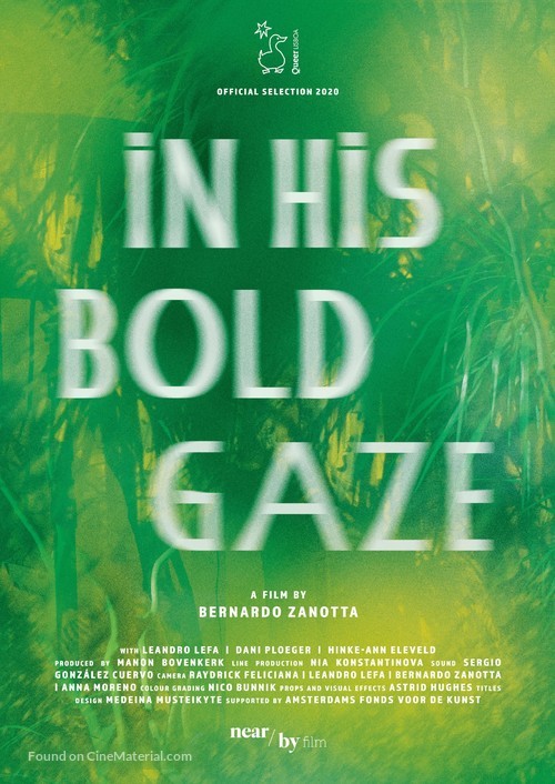 In His Bold Gaze - Dutch Movie Poster