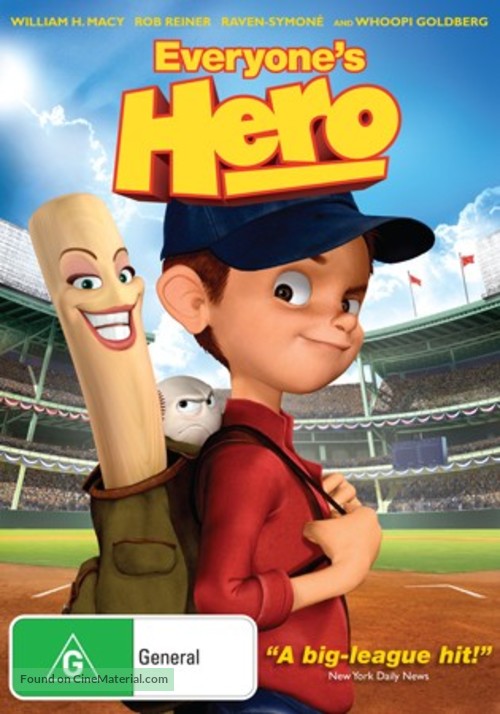 Everyone&#039;s Hero - Australian DVD movie cover