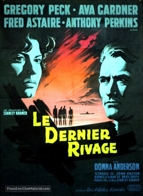 On the Beach - French Movie Poster